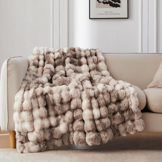 Bubble-Shaped Cloud Throw Blanket 50 X 60 INC